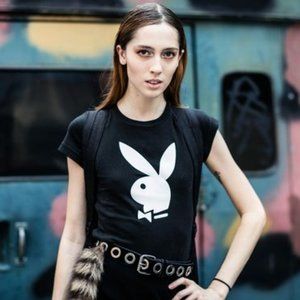 Classic Playboy T-Shirt; size L unisex